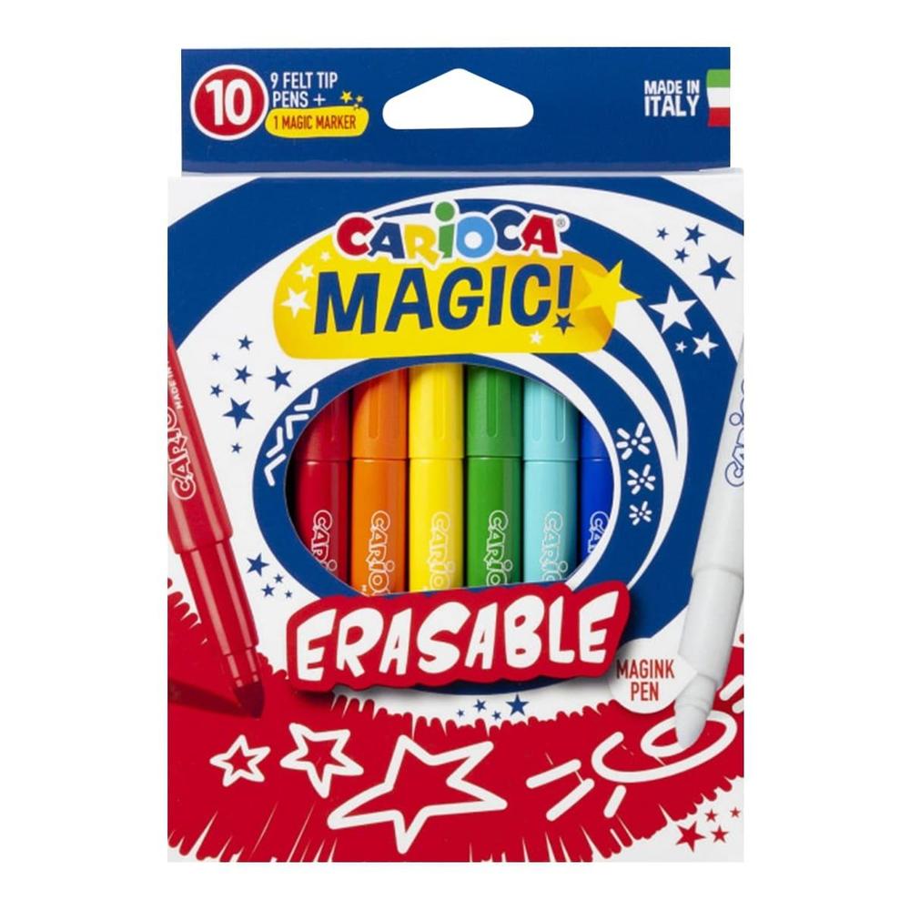 CARIOCA popisovač magický smazatelný 10 ks