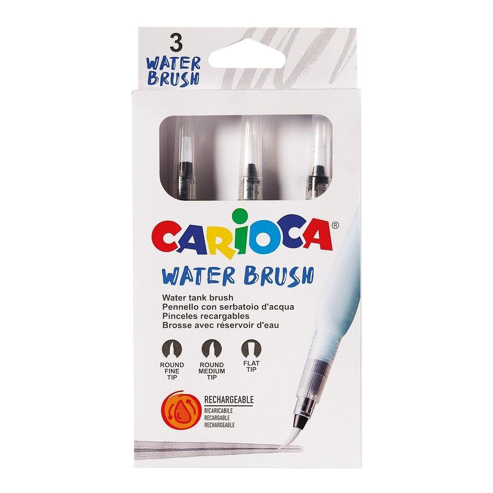 CARIOCA sada vodních štětců 3 ks