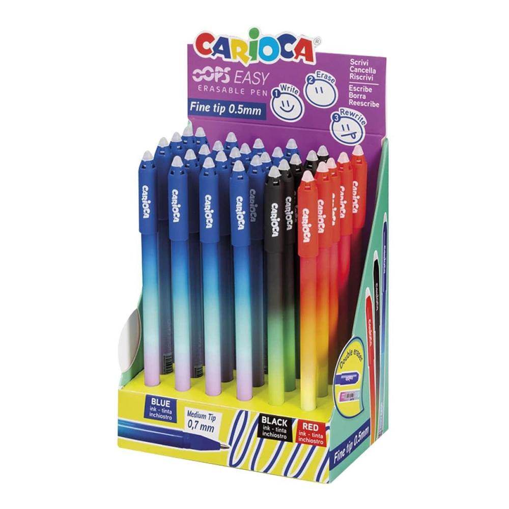 CARIOCA pero gumovací Oops Easy mix barev