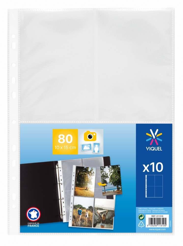 Obal čirý na foto A4 10 x 15 cm 90 mic 10 ks