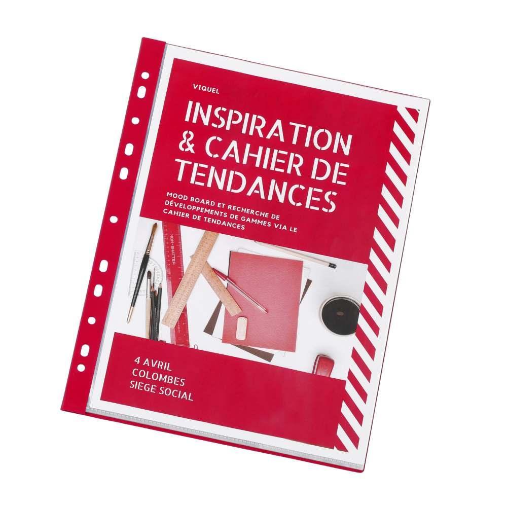 Katalogová kniha PP závěsná 20 kapes červená