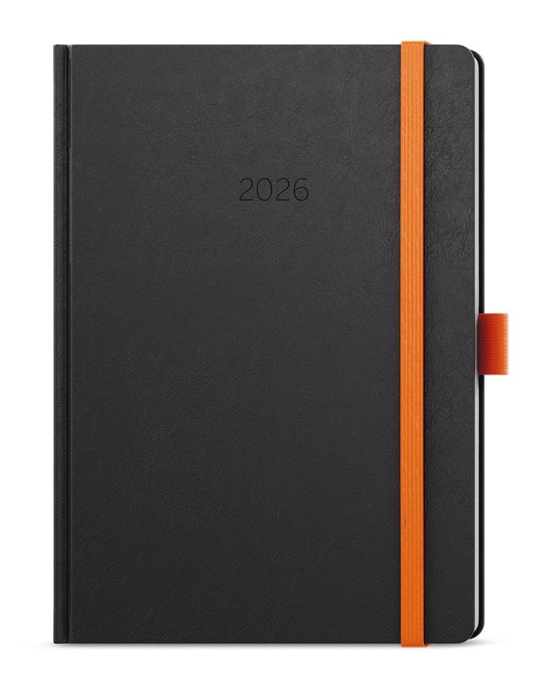 Baloušek Tisk diář týdenní Oskar Nora A5 oranžová