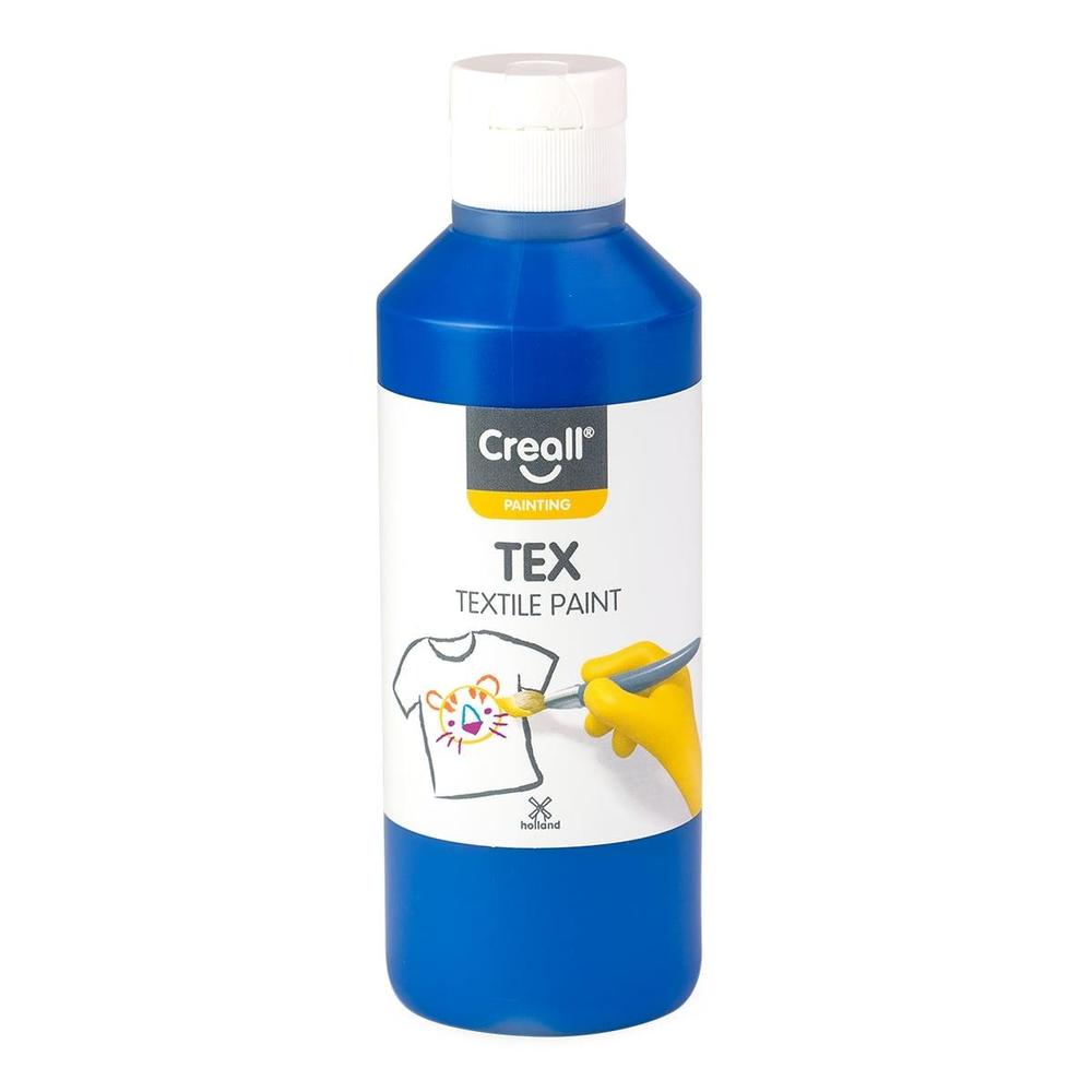 Creall barvy na textil TEX 250 ml modrá