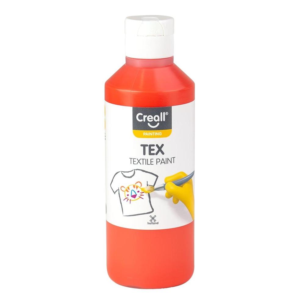 Creall barvy na textil TEX 250 ml oranžová
