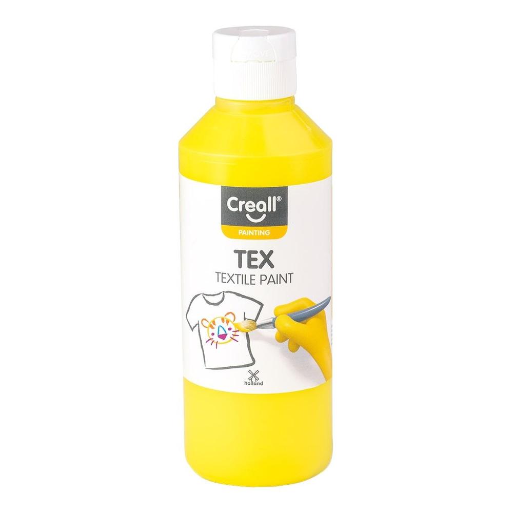Creall barvy na textil TEX 250 ml žlutá
