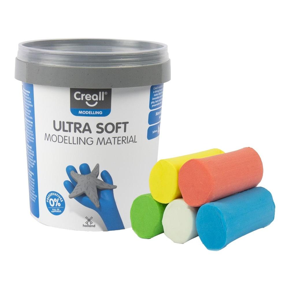 Creall modelína Ultra soft 5 × 60 g mix barev