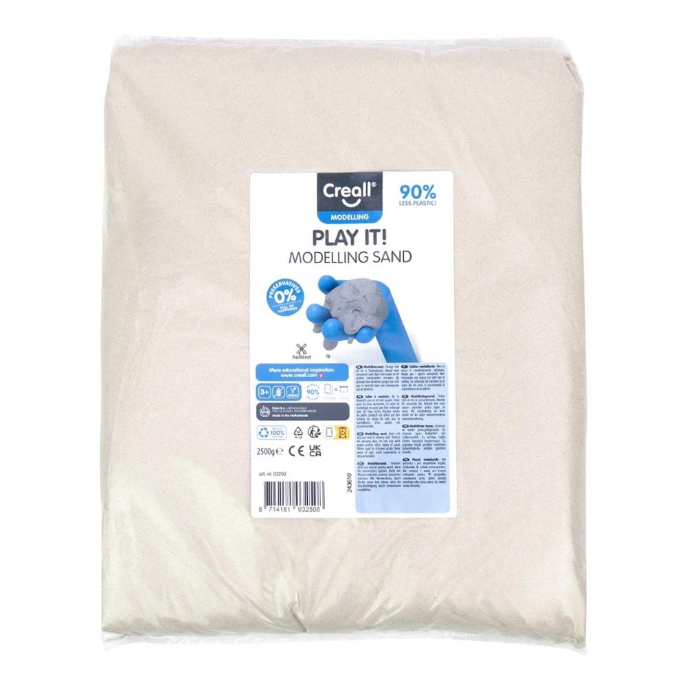 Creall modelovací písek 2,5 kg přírodní, náhradní náplň
