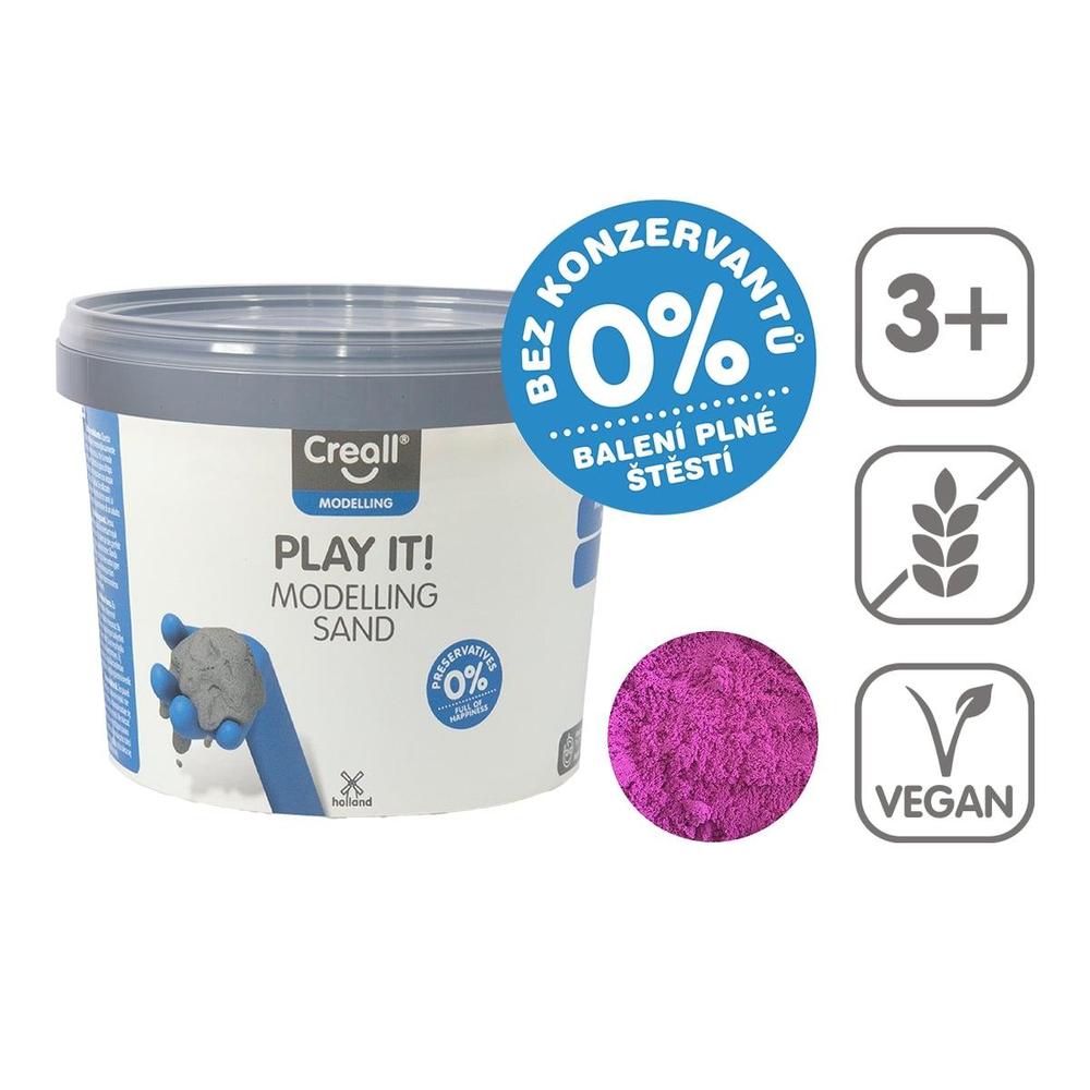 Creall modelovací písek 750 g fialová