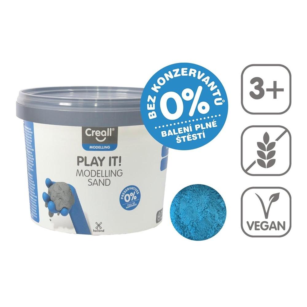 Creall modelovací písek 750 g modrá