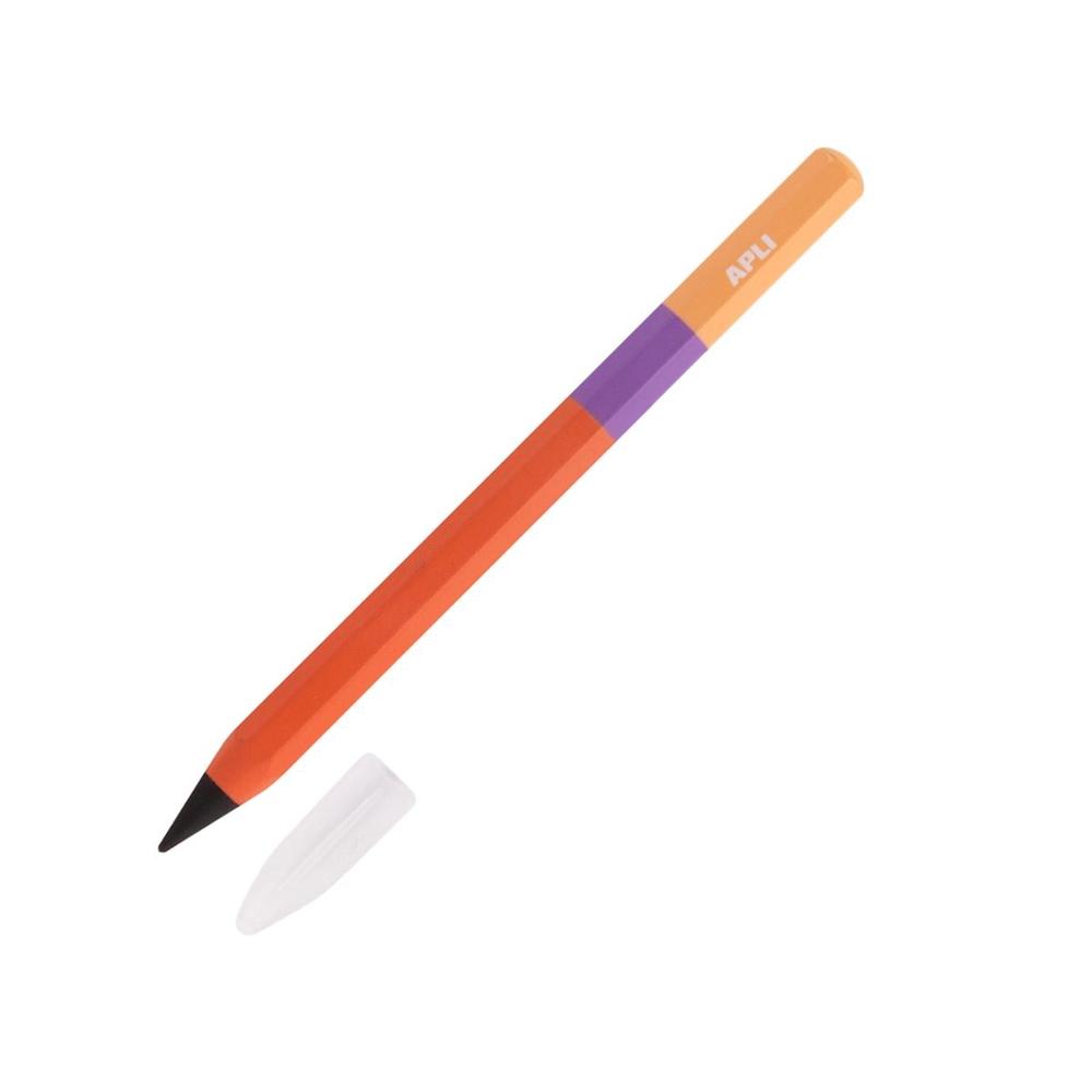 Apli tužka nekonečná trojbarevná Mini HB oranžová