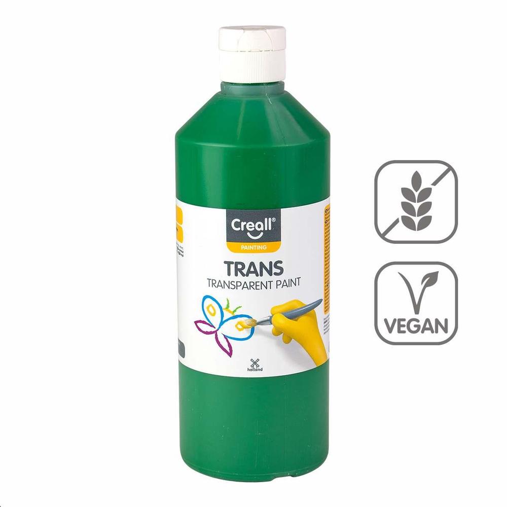 Creall barva transparentní Trans 500 ml zelená