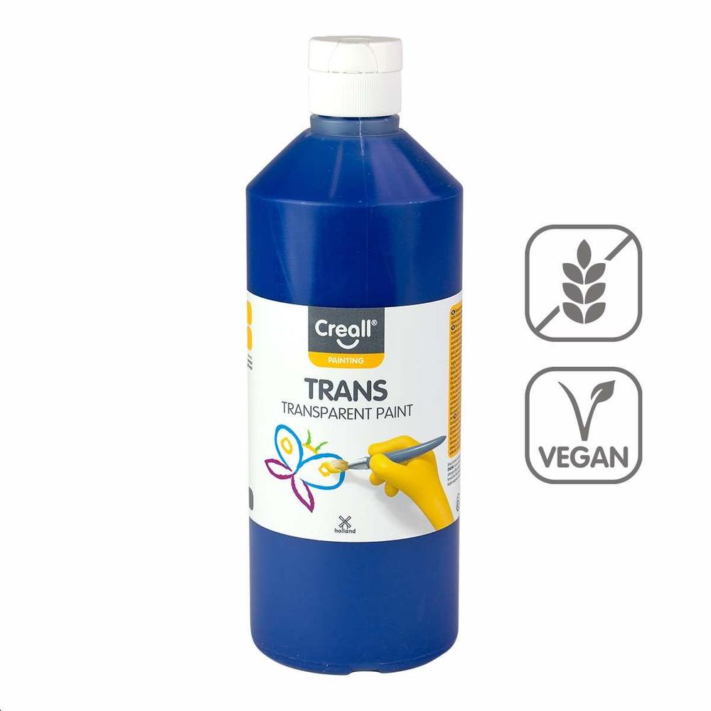 Creall barva transparentní Trans 500 ml modrá