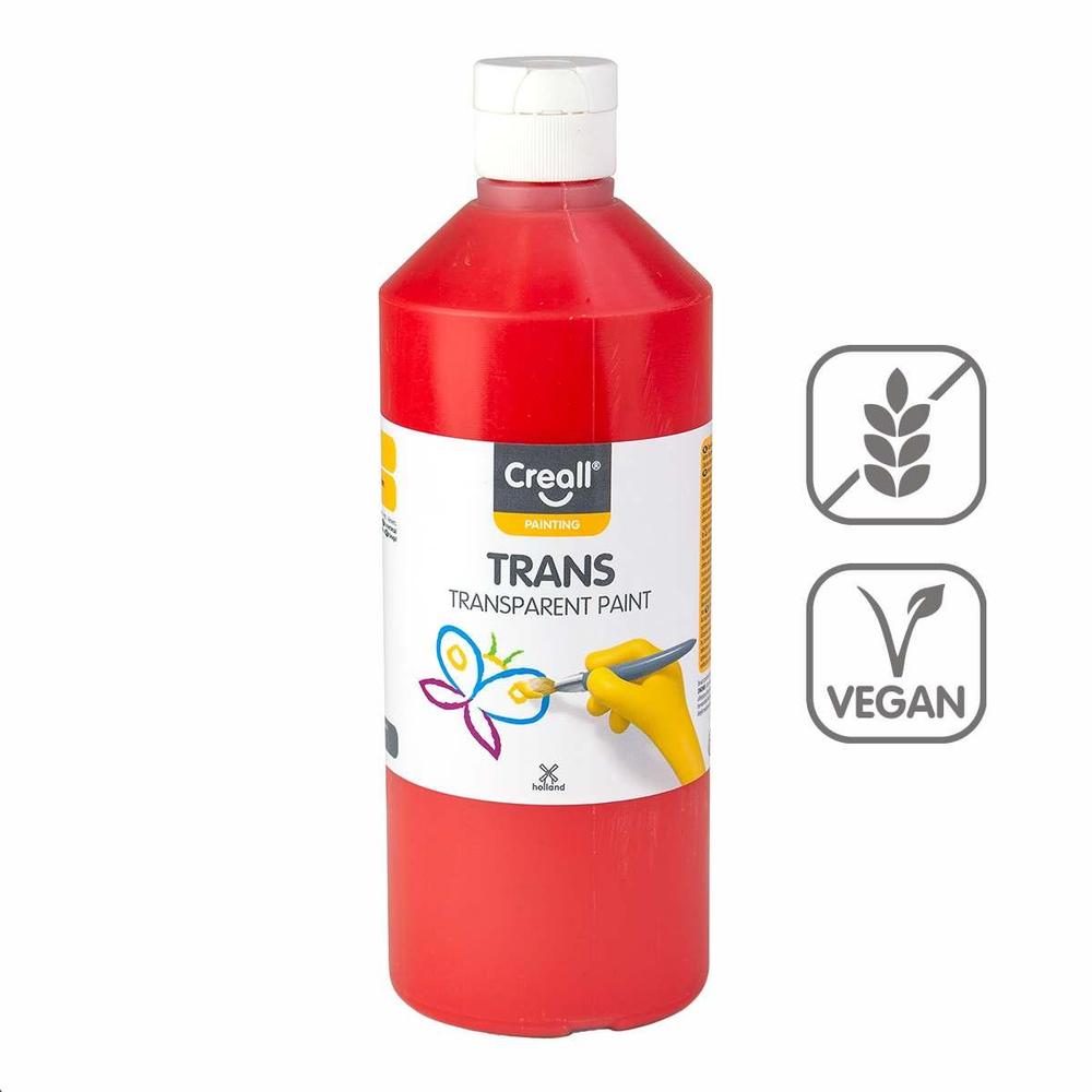 Creall barva transparentní Trans 500 ml červená