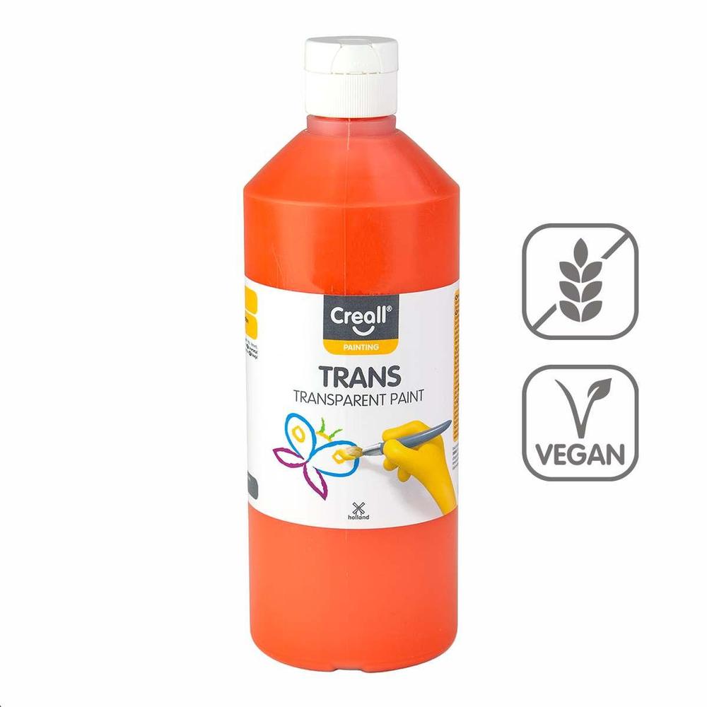 Creall barva transparentní Trans 500 ml oranžová
