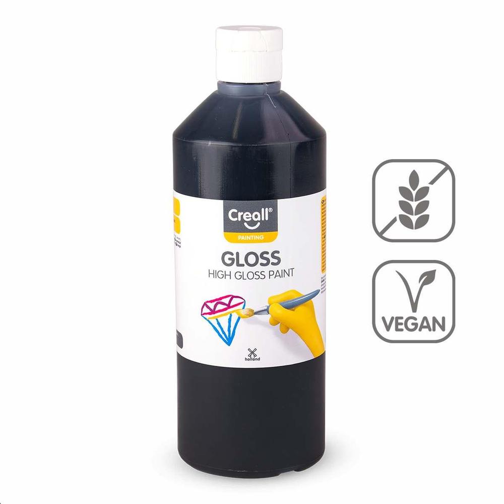 Creall barva s vysokým leskem Gloss 500 ml černá