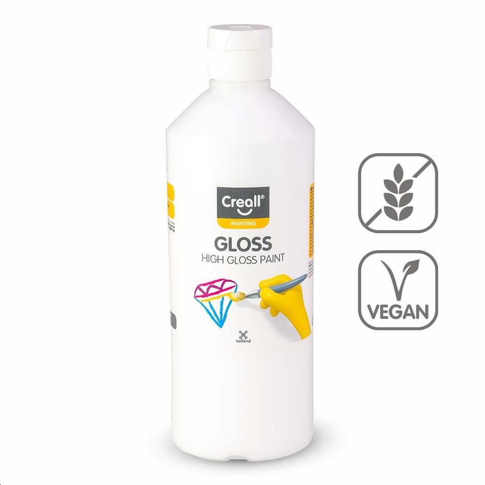 Creall barva s vysokým leskem Gloss 500 ml bílá