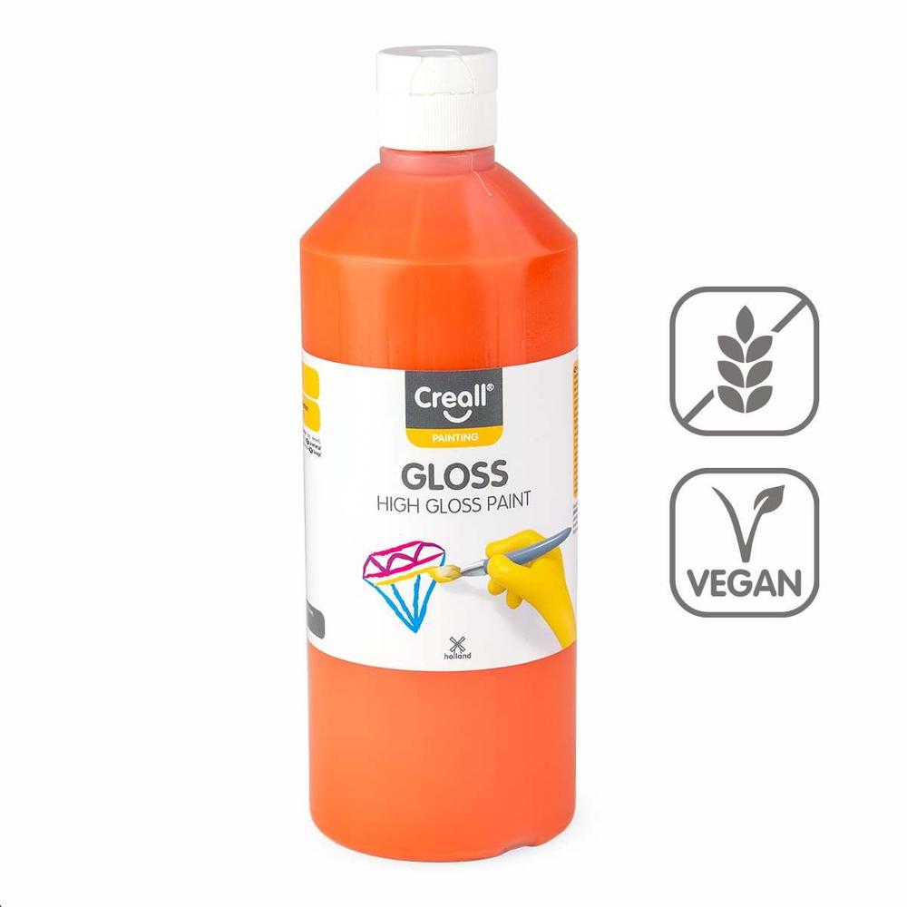 Creall barva s vysokým leskem Gloss 500 ml oranžová