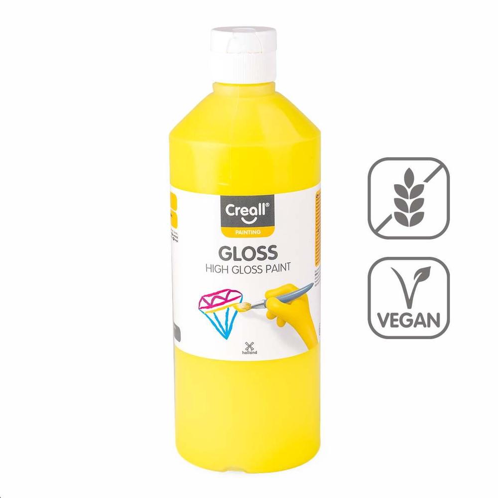 Creall barva s vysokým leskem Gloss 500 ml světle žlutá