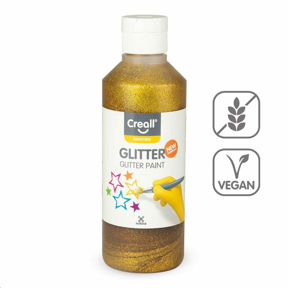 Creall barva Glitter 250 ml zlatá
