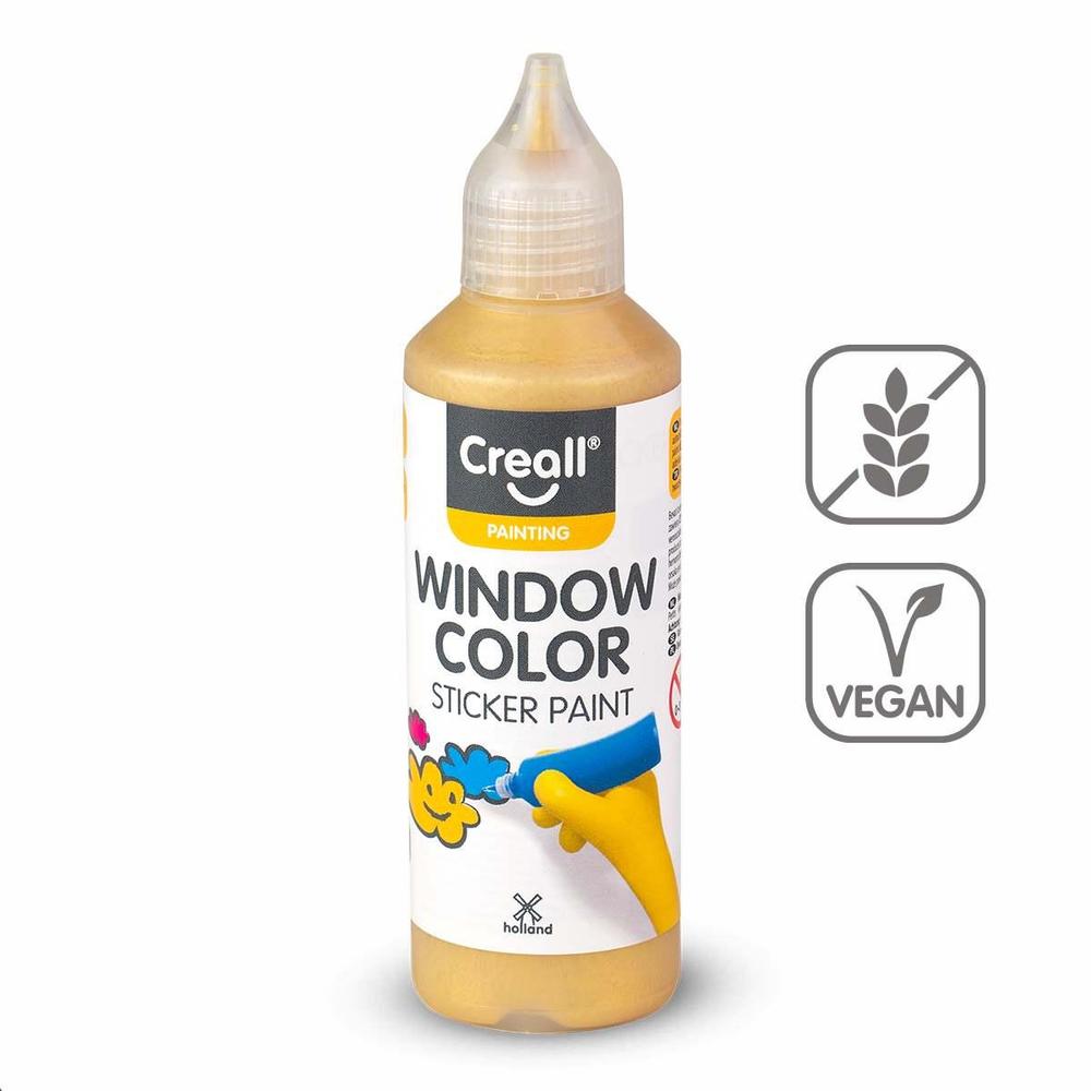 Creall barva na sklo Window color 80 ml zlatá