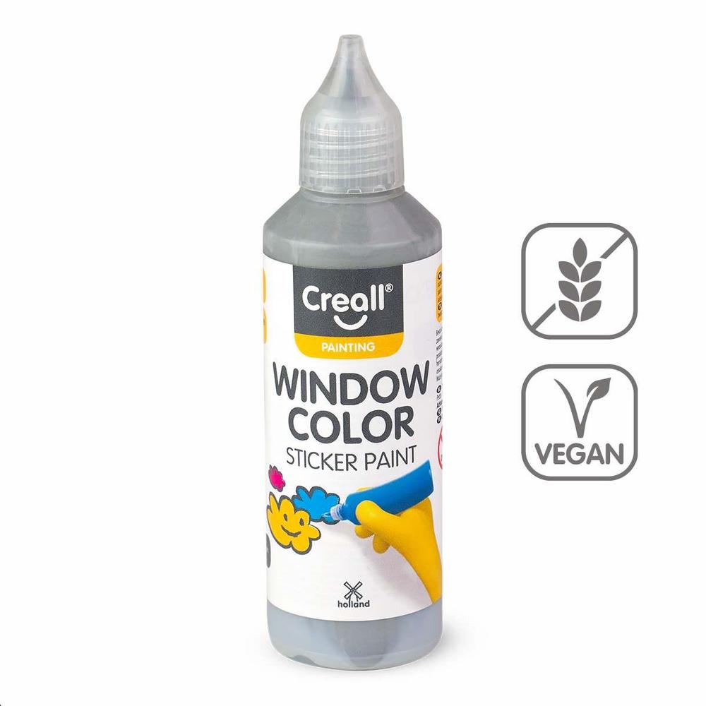 Creall barva na sklo Window color 80 ml šedá