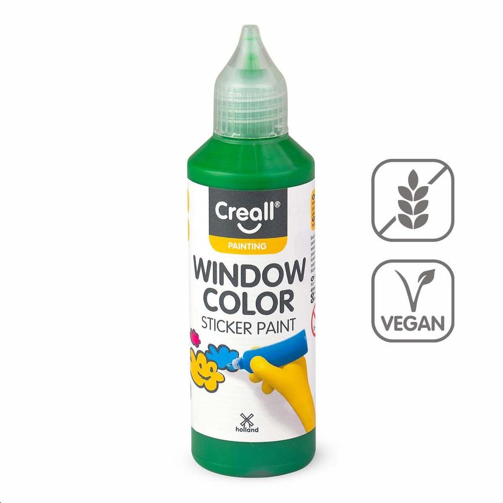 Creall barva na sklo Window color 80 ml zelená