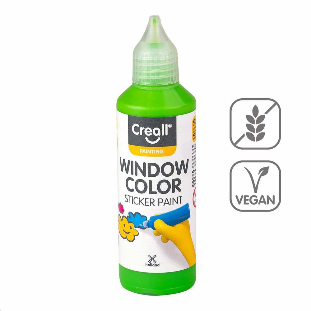Creall barva na sklo Window color 80 ml světle zelená