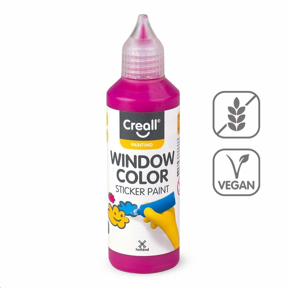 Creall barva na sklo Window color 80 ml magenta