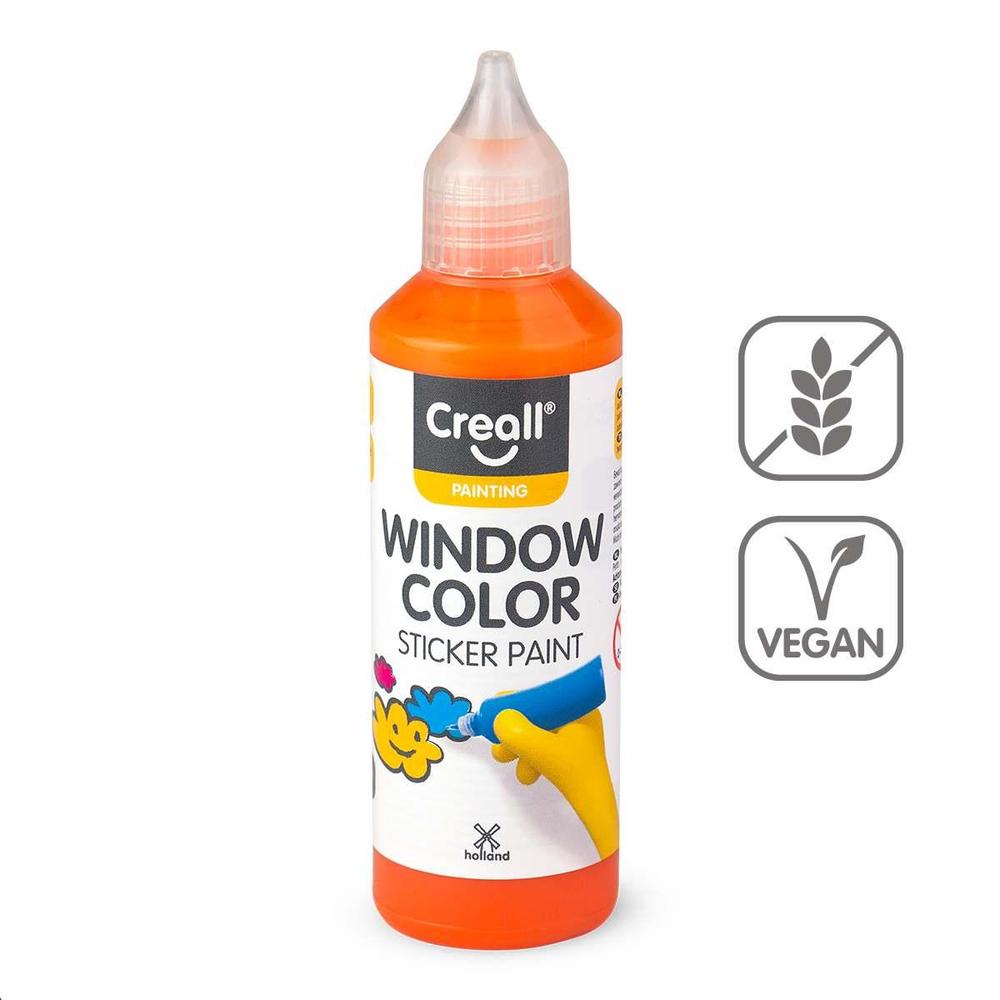 Creall barva na sklo Window color 80 ml oranžová