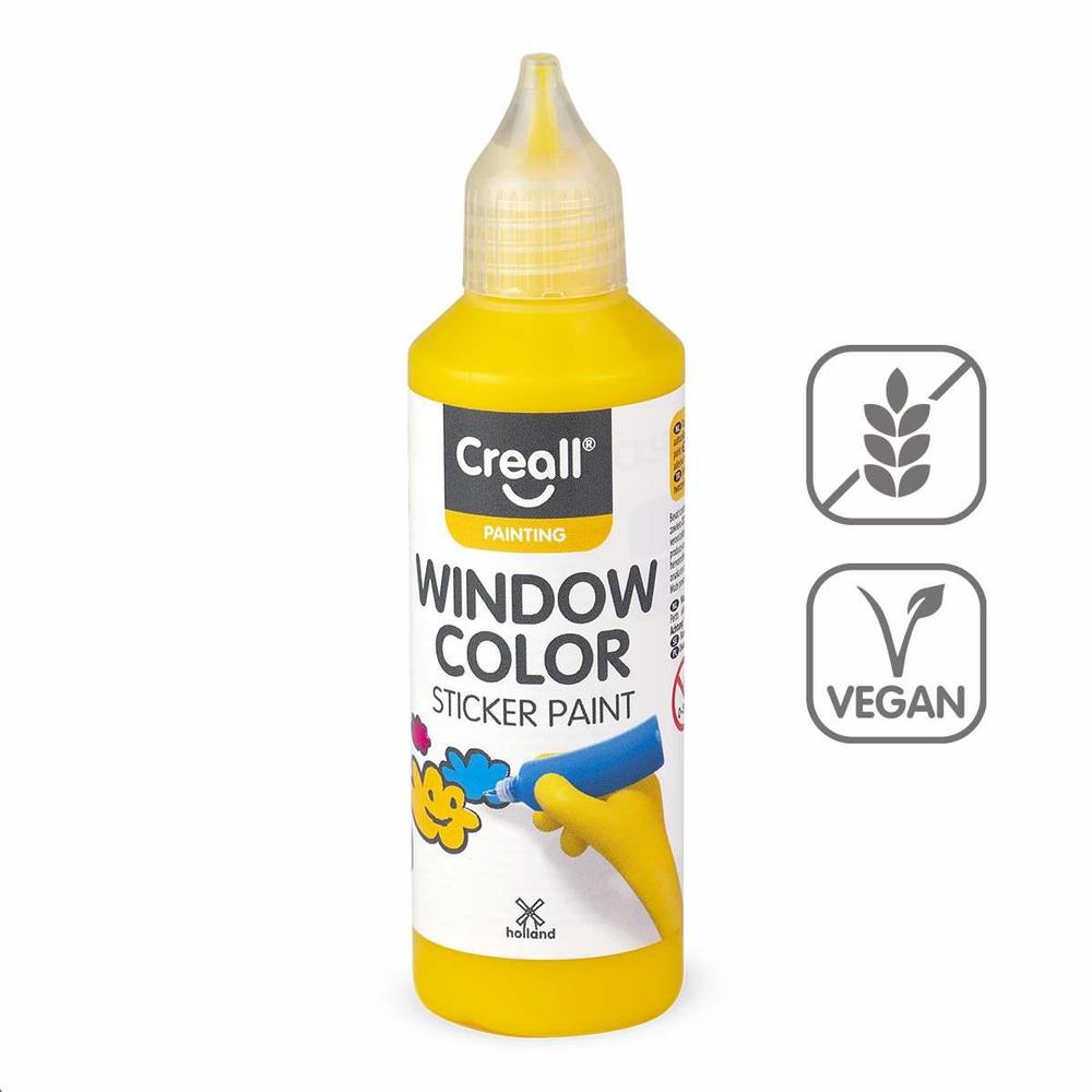 Creall barva na sklo Window color 80 ml žlutá