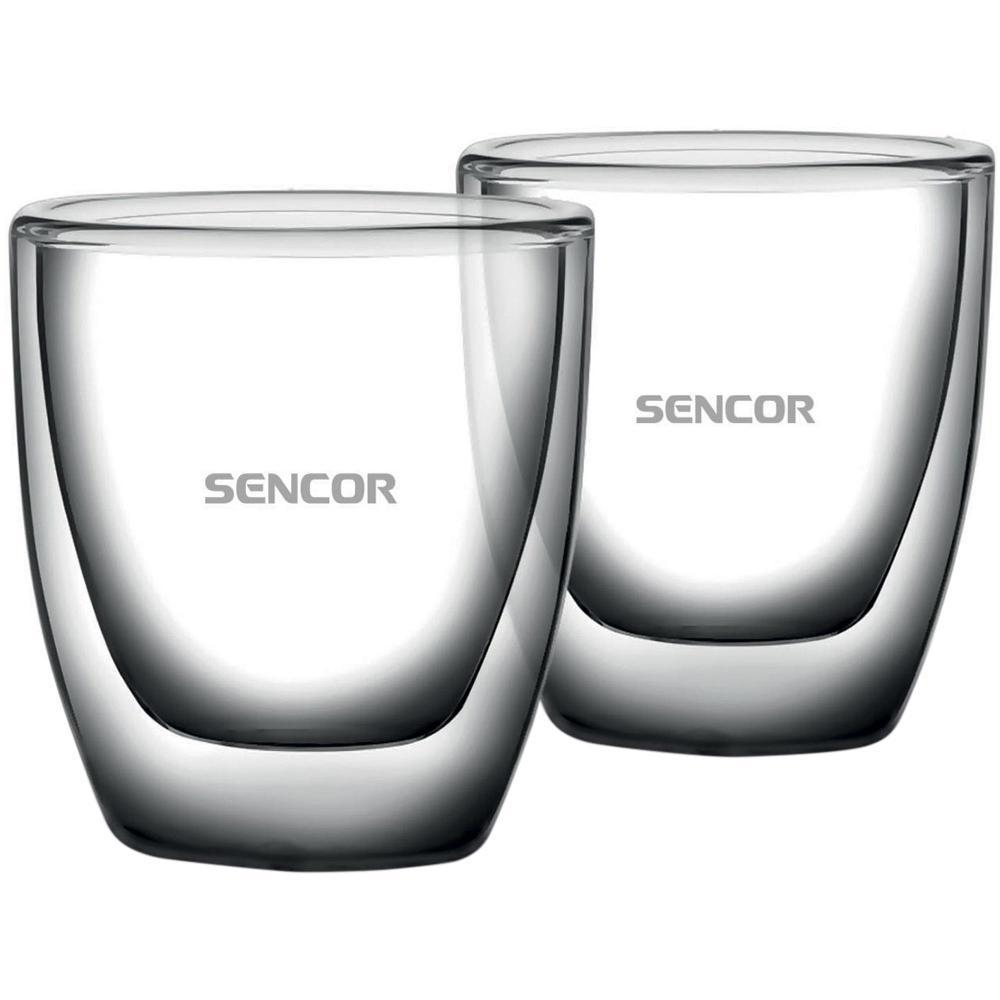 Sencor sklenice 80 ml, set 2 ks