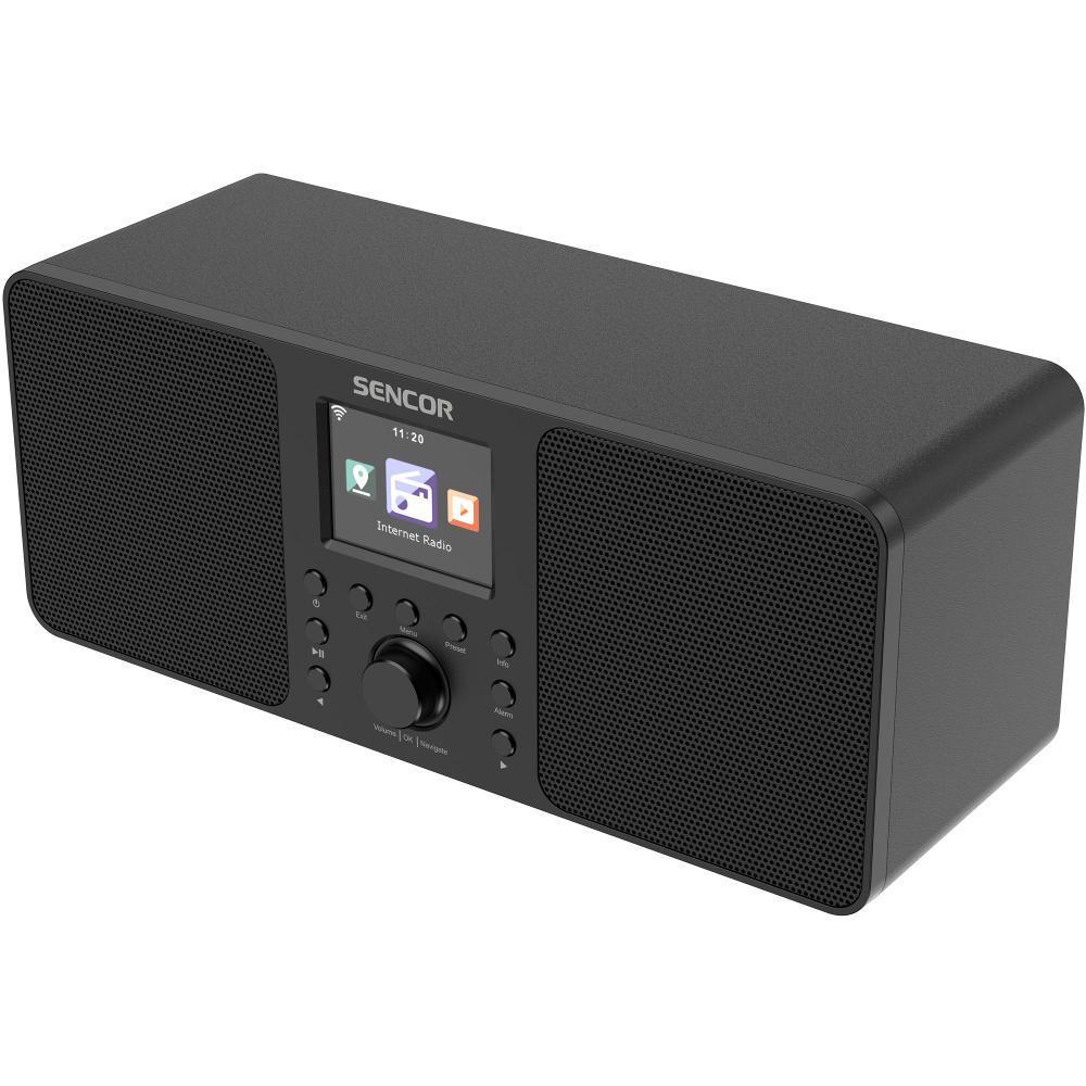 Sencor internetové rádio černé