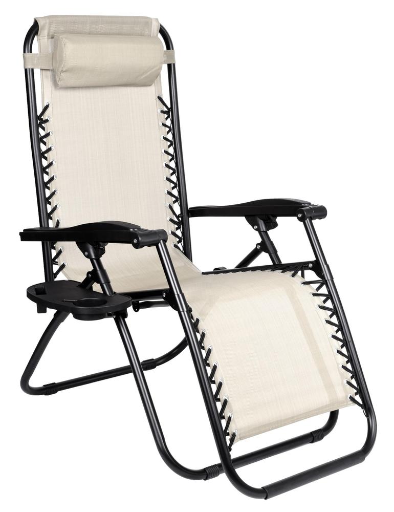 Zahradní lehátko Orion Zero Gravity světle béžové