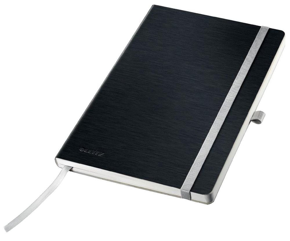 Leitz zápisník Style A5 měkké desky čistý saténově černý