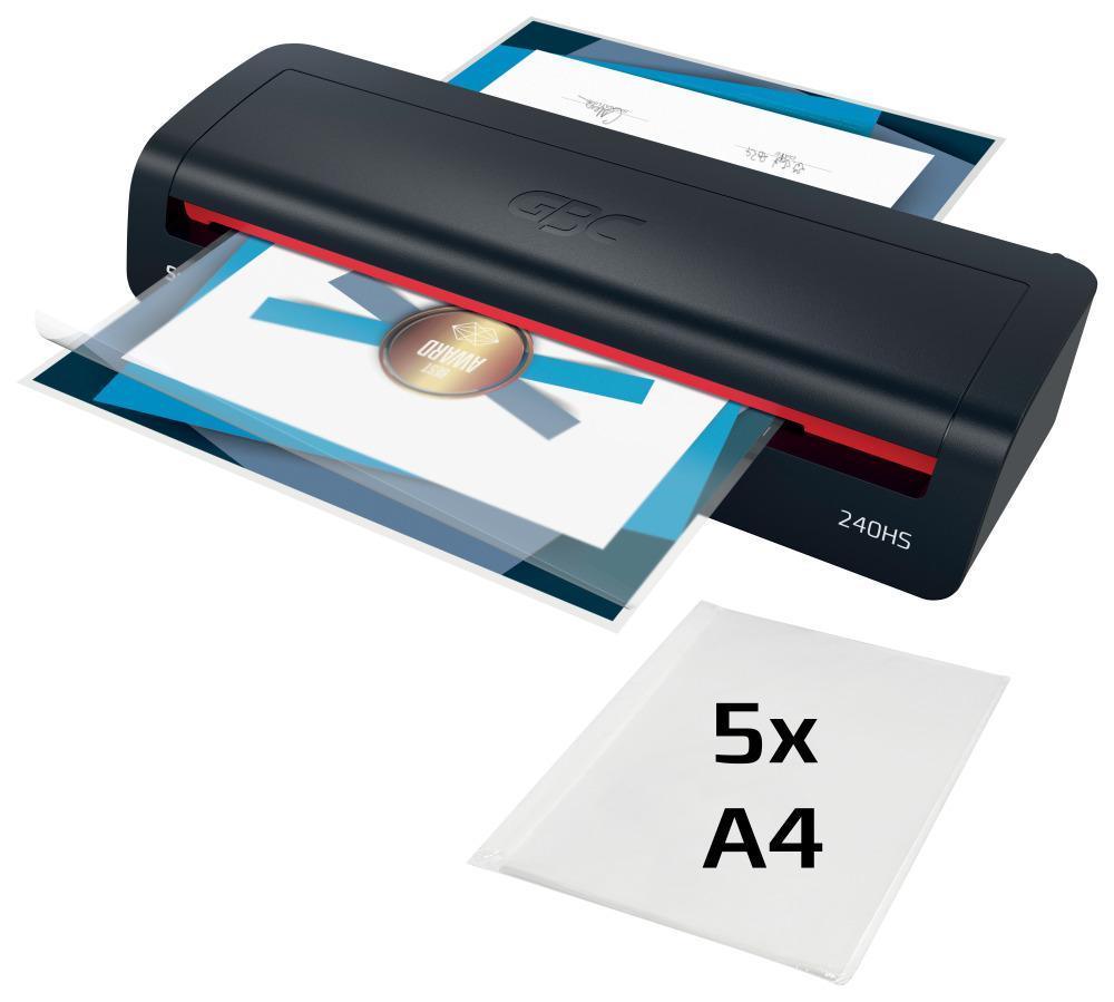 GBC laminátor 240HS A3 černo/červený