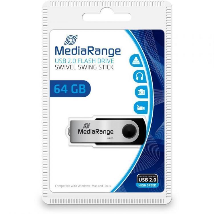 USB Flash Disk MediaRange 2.0, 64 GB