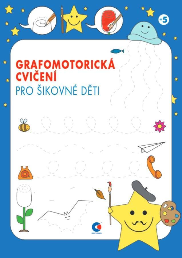 Baloušek Tisk omalovánky A4 - Grafomotorická cvičení
