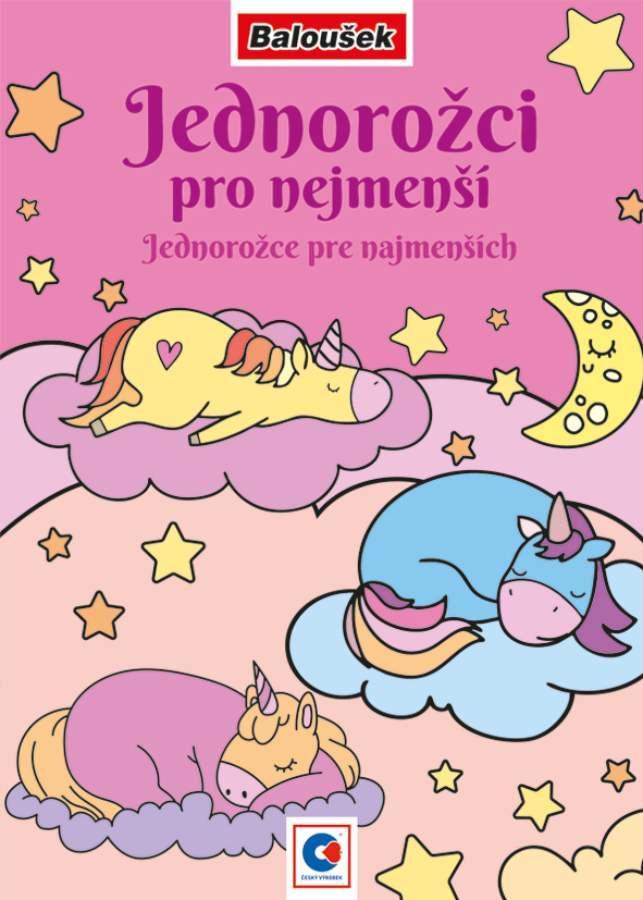 Baloušek Tisk omalovánky A5 - Kouzelní jednorožci