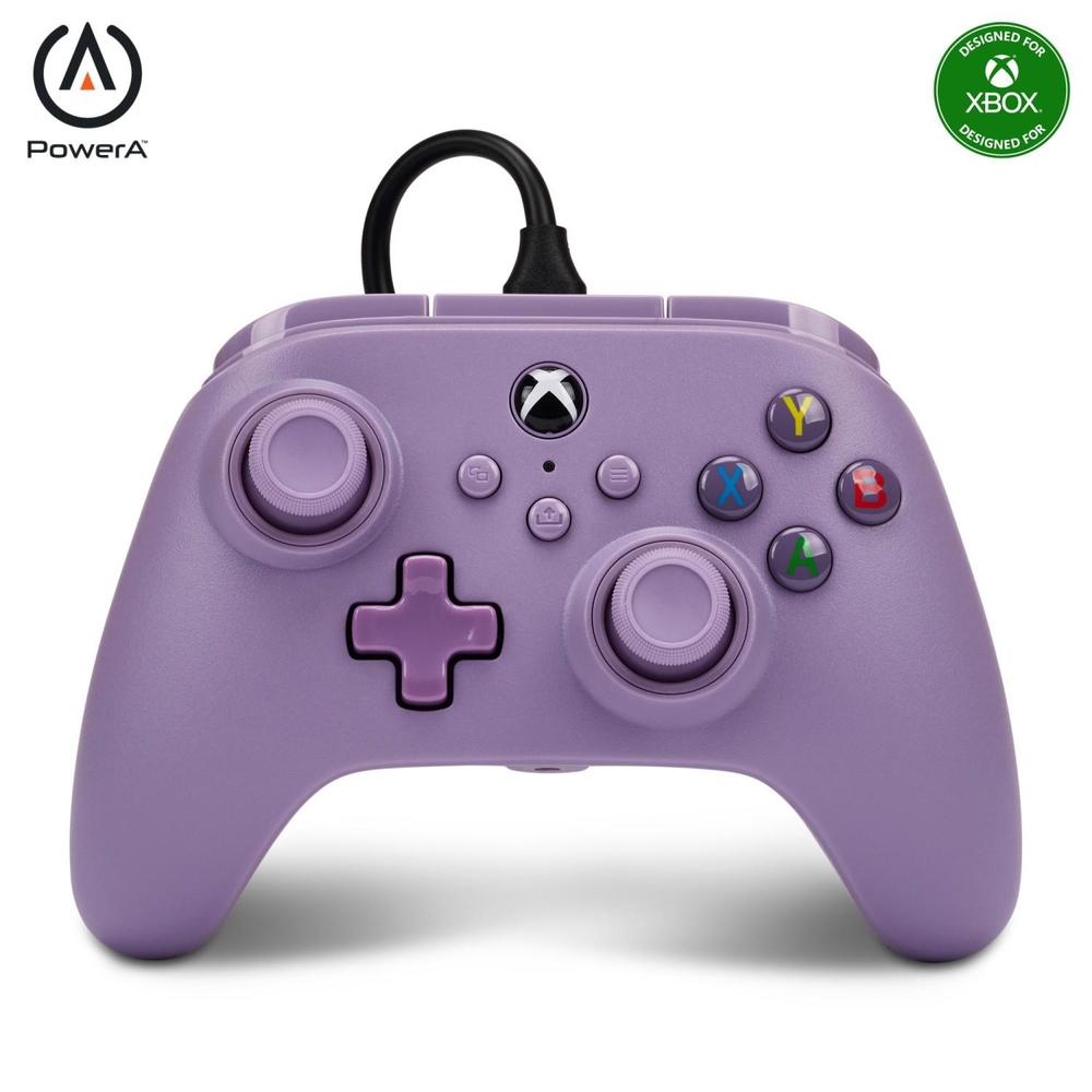 PowerA Drátový herní ovladač pro Xbox Series X|S - Lilac