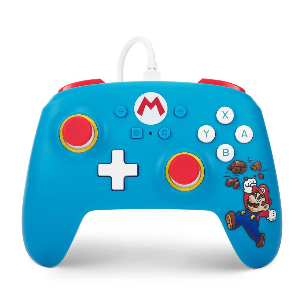 PowerA Drátový herní ovladač pro Nintendo Switch - Brick Breaker Mario