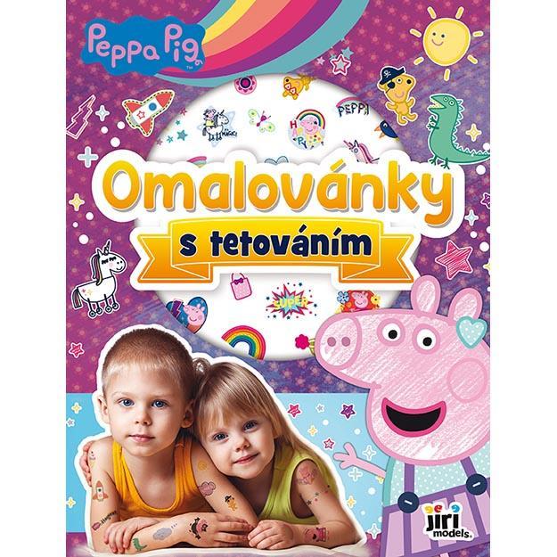 JIRI MODELS omalovánky s tetováním Prasátko Peppa