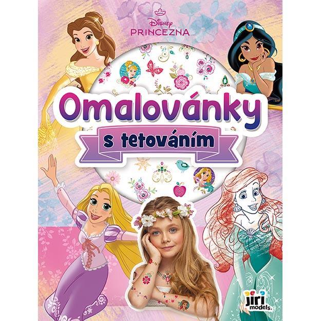JIRI MODELS omalovánky s tetováním Disney Princezny