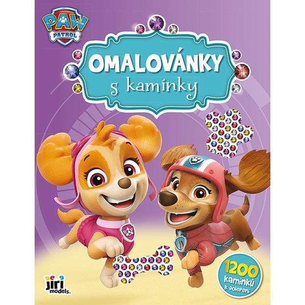 JIRI MODELS omalovánky s kamínky Tlapková patrola