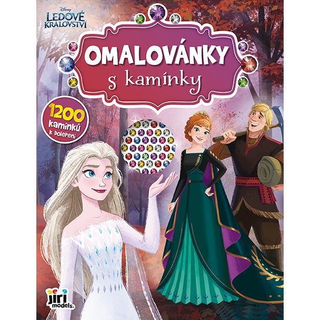 JIRI MODELS omalovánky s kamínky Ledové království