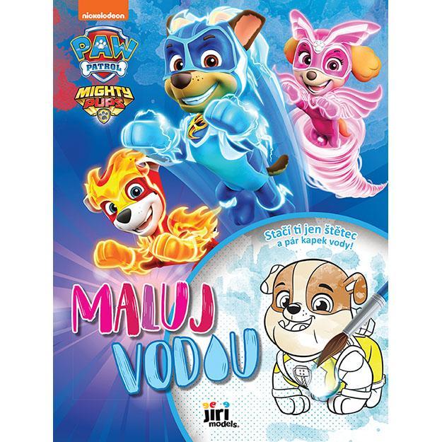 JIRI MODELS maluj vodou A4 Tlapková patrola