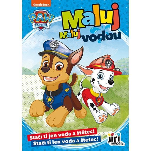 JIRI MODELS maluj vodou A5 Tlapková patrola