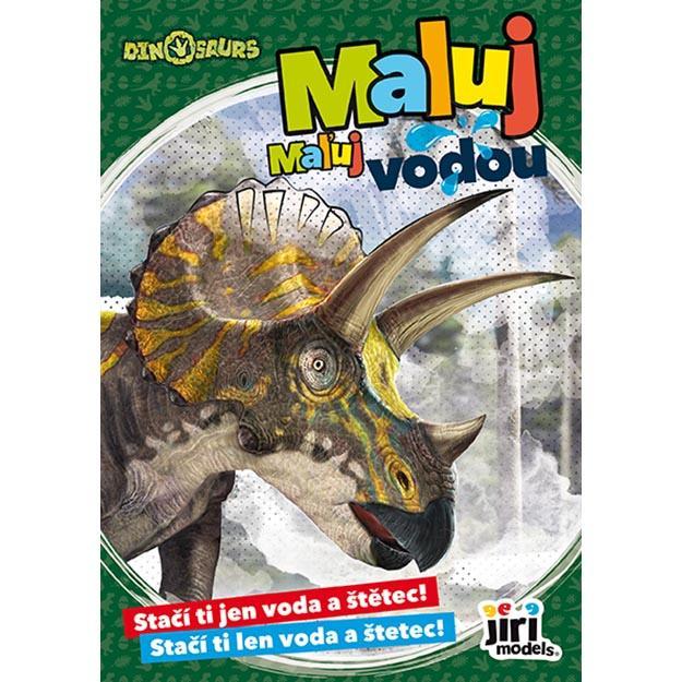 JIRI MODELS maluj vodou A5 Dinosauři