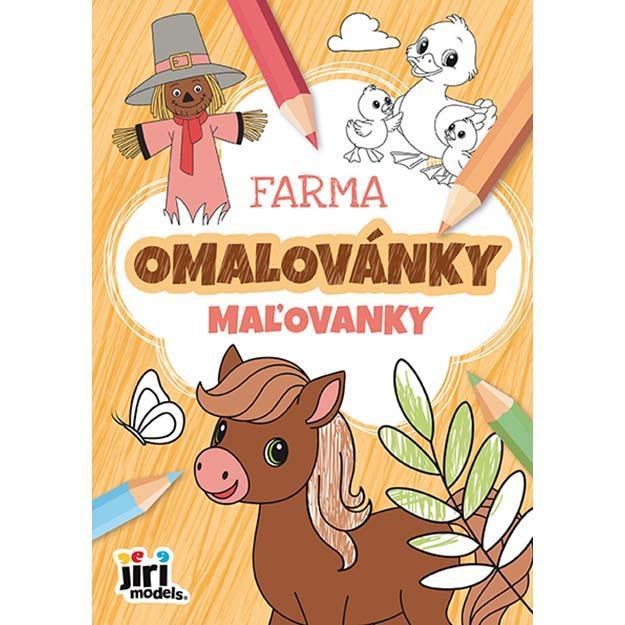 JIRI MODELS omalovánky A5 Farma