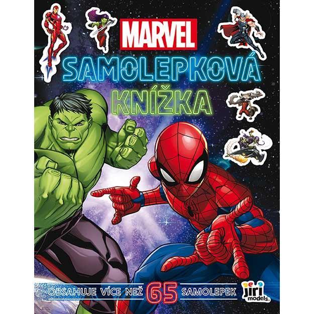 JIRI MODELS samolepková knížka Marvel