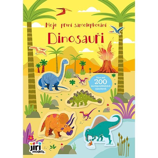 JIRI MODELS moje první samolepkování Dinosauři